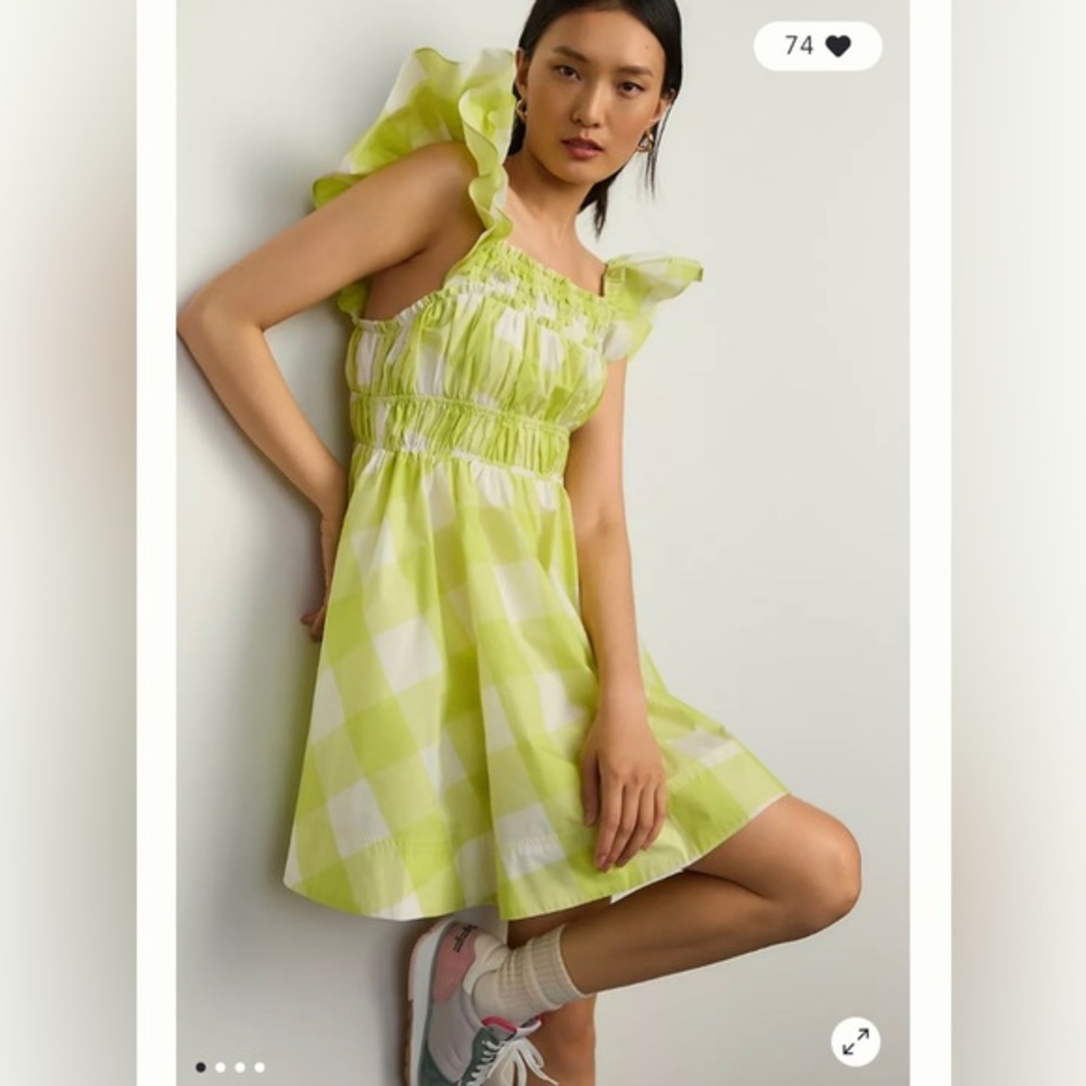 Maeve/ Anthropologie/ woman’s M  Flutter-Sleeve/ brand new Dress ⭐️Host Pick⭐️